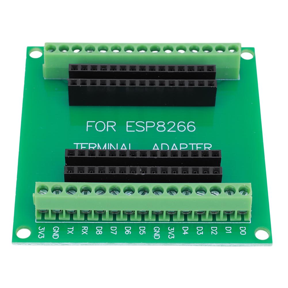 ESP8266 Erweiterungsplatine GPIO Klemmen Schraubklemme für ESP8266 ESP-12E NodeMCU für ESP8266 ESP-12E NodeMCU Entwicklungsplatine