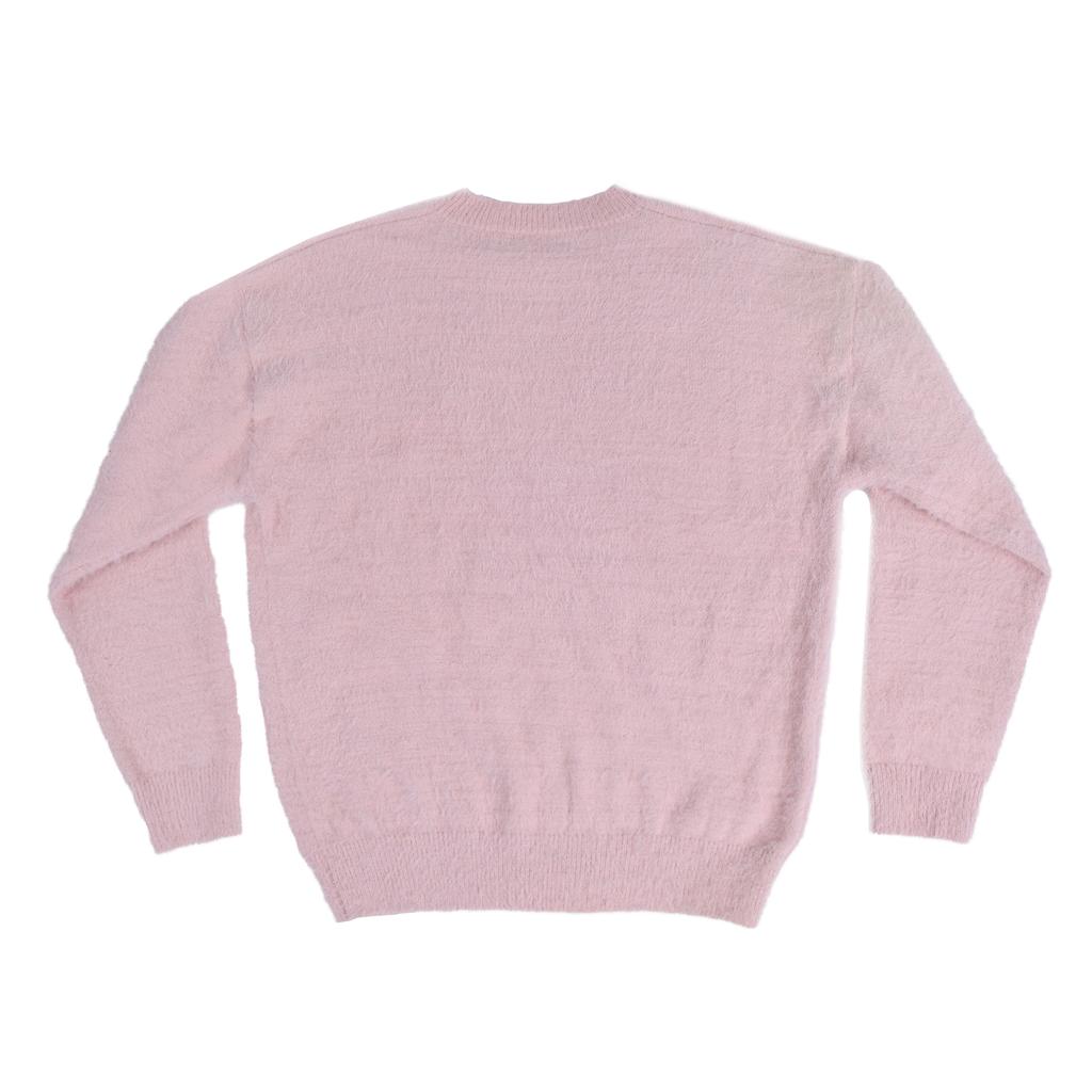 Eiieii Flashed Cats Angora Knit -[Pink]