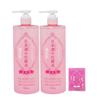 Kikumasamune Sake Skin Lotion 500ml Bottles Set + 2 Sachets (High Moisture, Transparent Moisture)