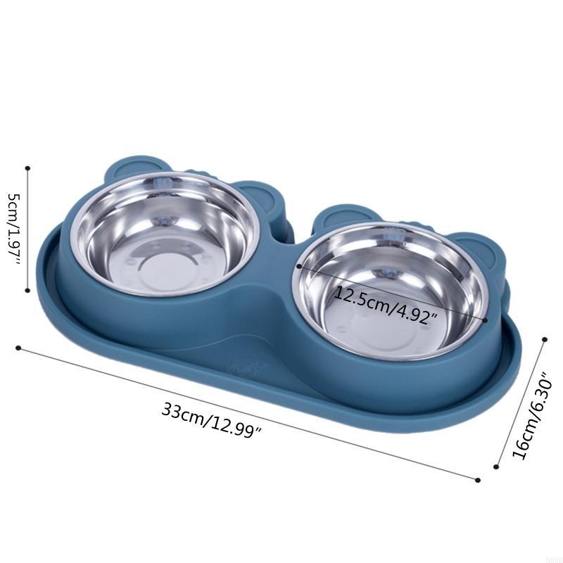 N80B Dog Bowl Raised for Cat Bowls with Detachable Bowl Pet Automatic Feeder
