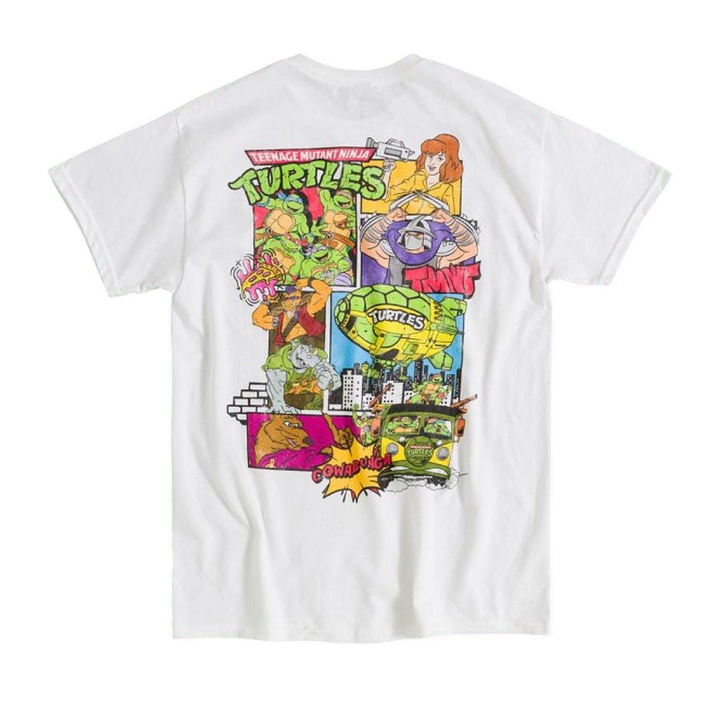 Teenage Mutant Ninja Turtles Unisex Adult Comic Back Print T-Shirt