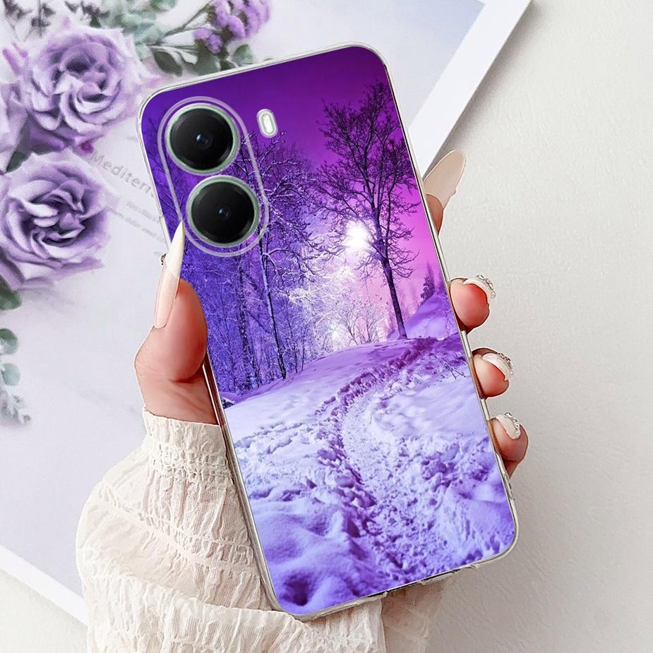For Xiaomi Poco X7 Pro 5G Case Stylish Painted Cover Clear Silicone Phone Case For Xiaomi Poco X7 PocoX7 Pro X7Pro 5G Soft Shell