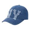 MLB 100% Cotton, Polyester Baseball Caps Unisex Light Blue Fashion 3ACPD045N-50INS
