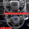 RHD Car Interior Steering Wheel Cover Trim Sticker Kits For Toyota Voxy Noah 90 Series  +ABS Carbon Fiber Accessories-M5