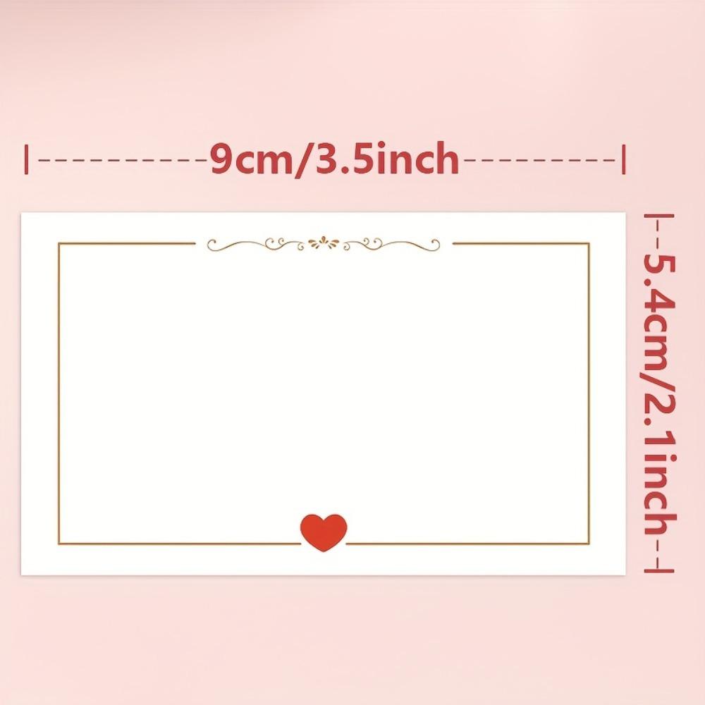 

heart-shaped simple blank small cards for weddings,Valentine s Day, birthdays,anniversaries,festivals,gift labels,message card 20Pcs белый