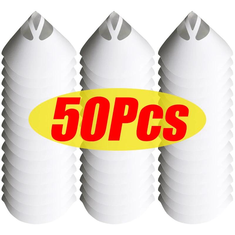 10-100pcs Automotive Spray Paint Mesh Paper Filter Funnel Filters Screens Disposable Conical Filter Funnels Paint Strainer Paper