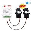 Smart New WiFi Energy Clamp Bidirectional Meter with Buzzer Alarm for Threshold App Monitor Export Import Power AC110V/240V