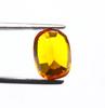 9.10 Carat Looking Nice Cushion Shape Orange Sapphire Certified Sri Lanka Gemstone SN483