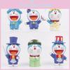 Adorable Doraemon Around The World Series Figurine Collectible Pvc Toy 8cm