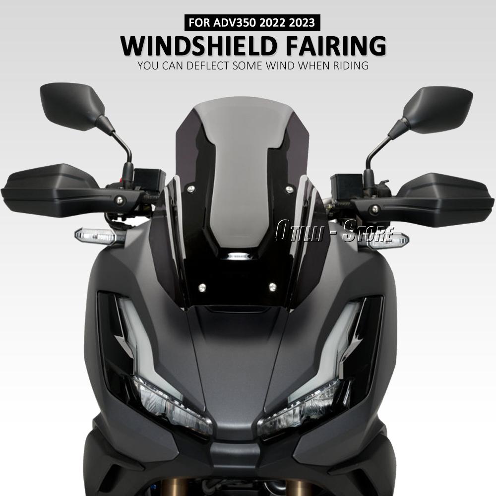 New Motorcycle Accessories Windshield Acrylic Front Windshield Shroud For HONDA ADV350 Adv350 Adv350 ADV 350 2022 2023 2024