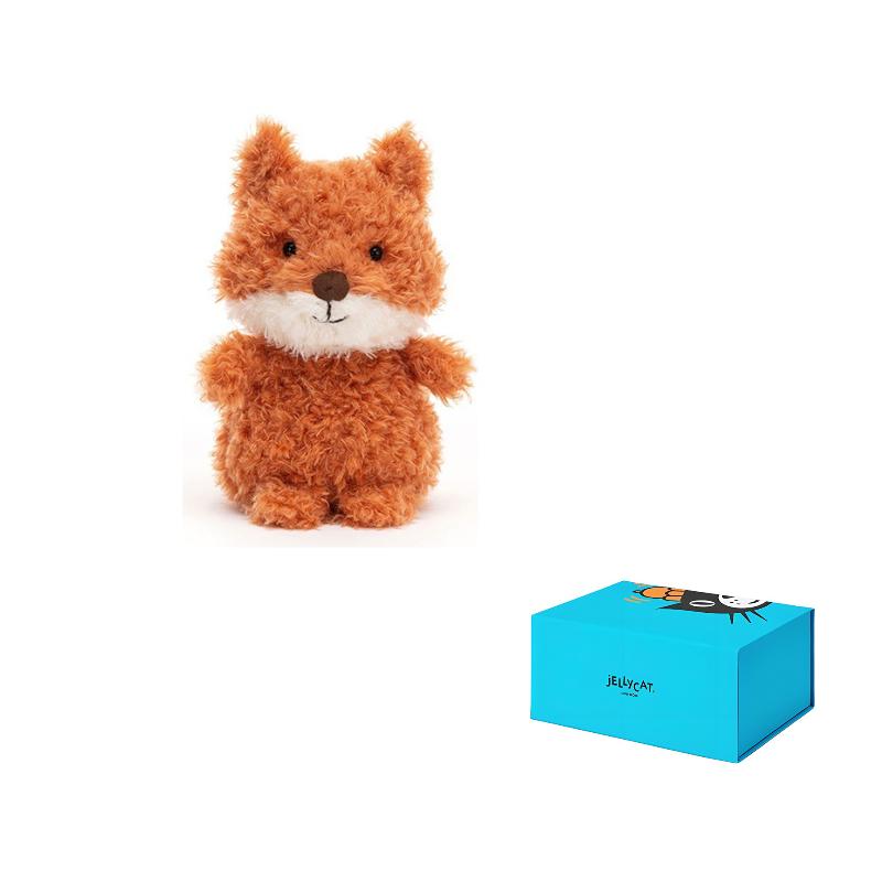 

JELLYCAT Woods Animals series little fox orange doll plush doll 18cm high One Size 18cm оранжевый