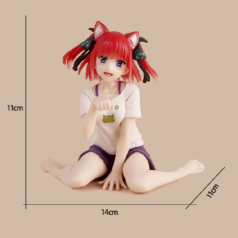 

Квинтессенциальные квинтюплеты Фигурка Модель Игрушка Кукла Подарок Украшение Nakano Nino