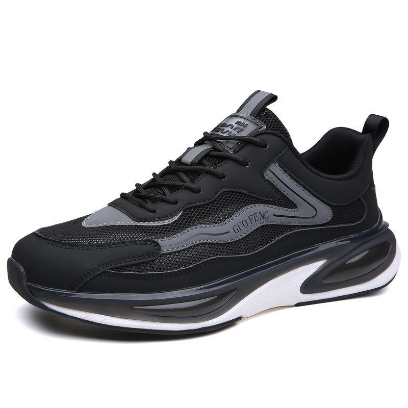 Fashion Designer New Luxury Platform Net Surface Outdoor Men's Sneakers Spring Autumn Fashion Soft Sole Casual Men Shoes