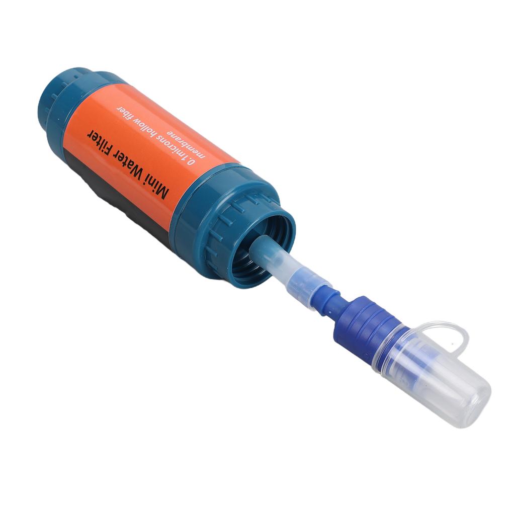 Portable Water Filter Plastic Leak Proof Emergency Water Straw for Travel Camping Hiking