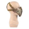Steel Mesh Tactical Half Face Mask - Multifunctional Military Protective Gear