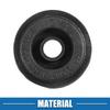 A ABSOPRO Radiator Bracket Mount Bushing Cooling Car Radiator Holder for 21507-4M400 21506-4M400