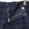 Pearly Gates Houndstooth Pattern Golf Pants 1 Navy System Women Used