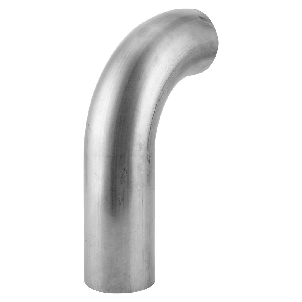 2.5in Turbocharger Down Pipe 90 Degree Stainless Steel Exhaust Bend Pipe for T3 T4 5 Bolts Turbo Flange