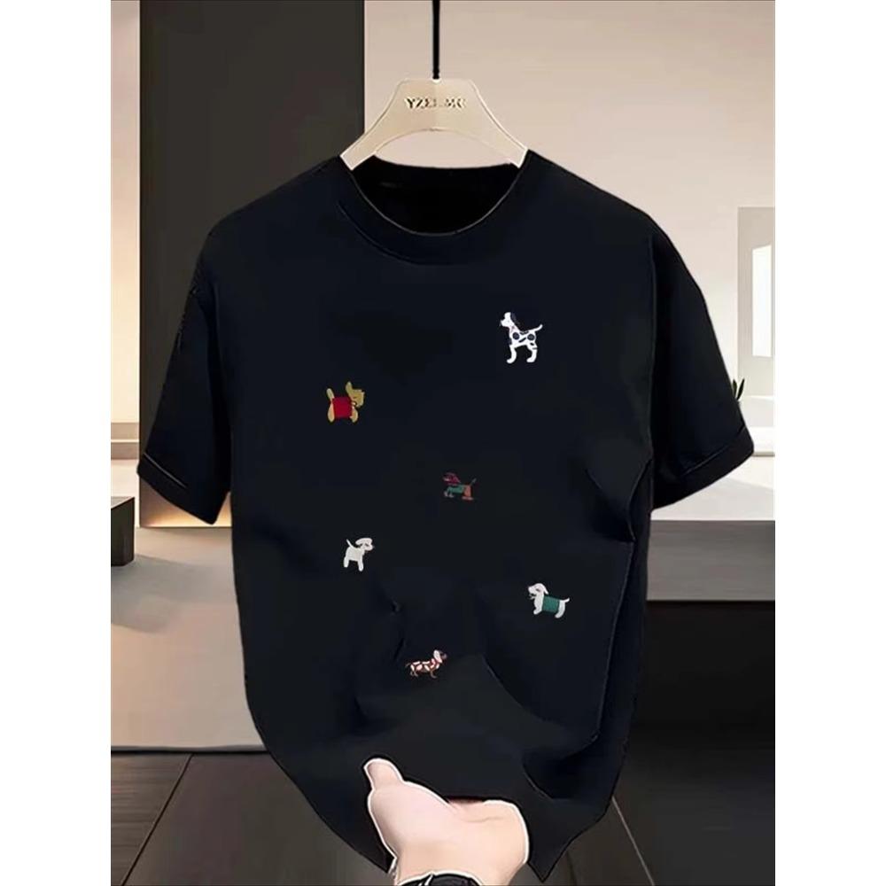 

2026 Cotton Graphic Printed Tshirt Pure Cotton for Both Unisex and Women Shortsleeved Casual Loose Shirts for Women 4XL