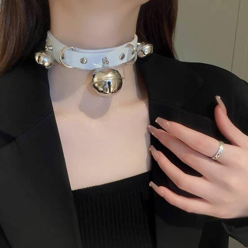 «Сексуальное колье-чокер: Цепочка для воротника-колокольчика для мужчин и женщин.
