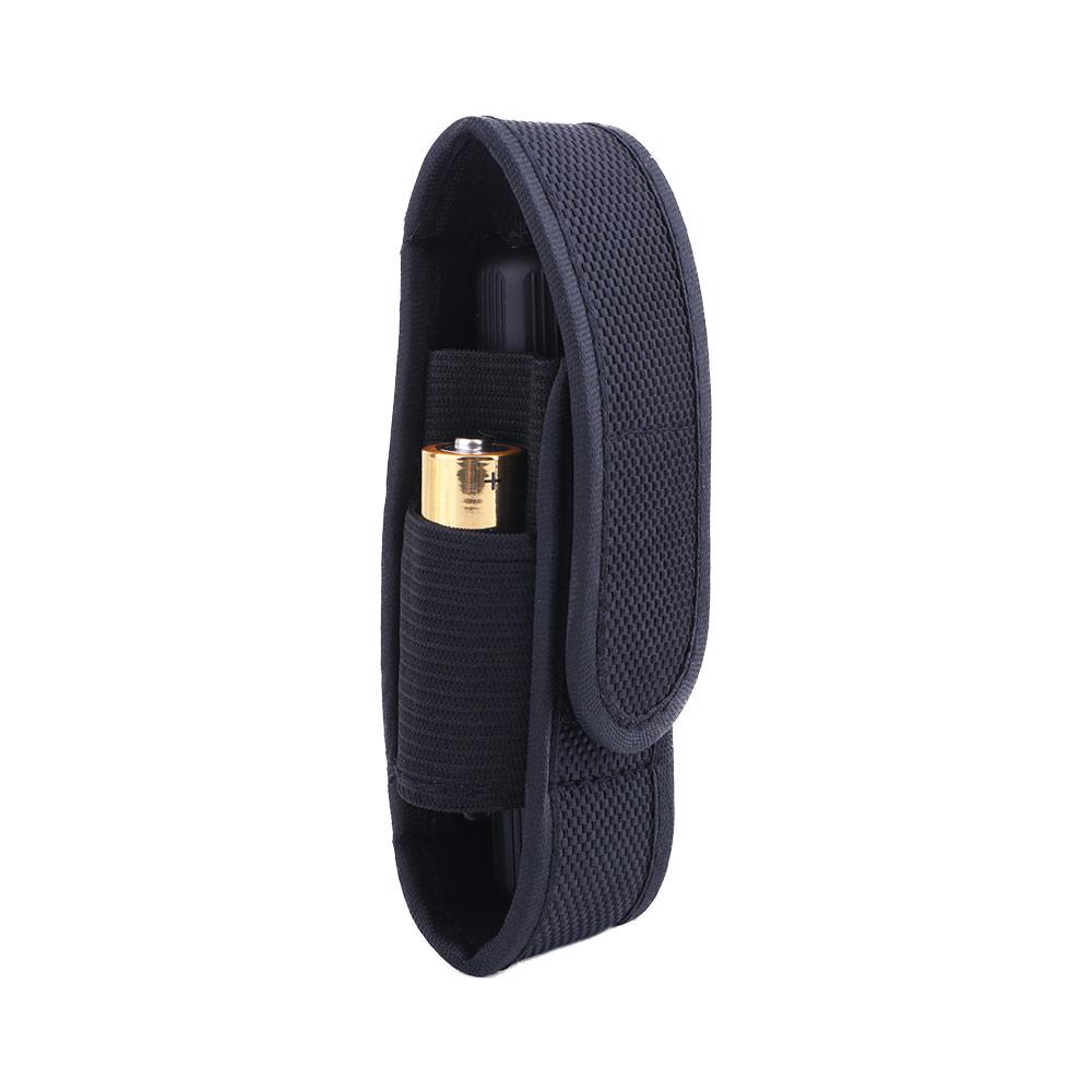 T305/T309/T410 Camping Nylon Flashlight Belt Holder LED Torch Sleeve Flashlight Pouch Waist Pack