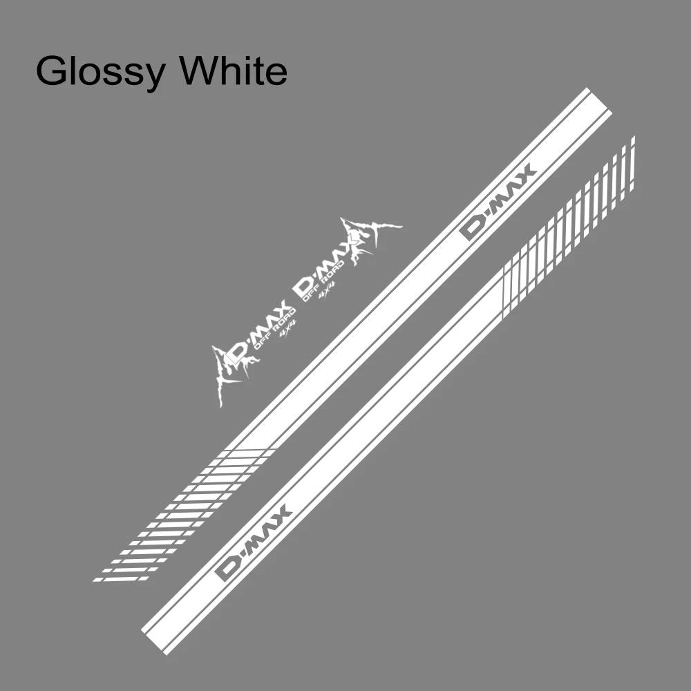 Car Stickers For Isuzu D Max Dmax D-Max Pickup Door Stripes Side Decals Truck Bed Side Mountain Decor Cover Auto Accessories