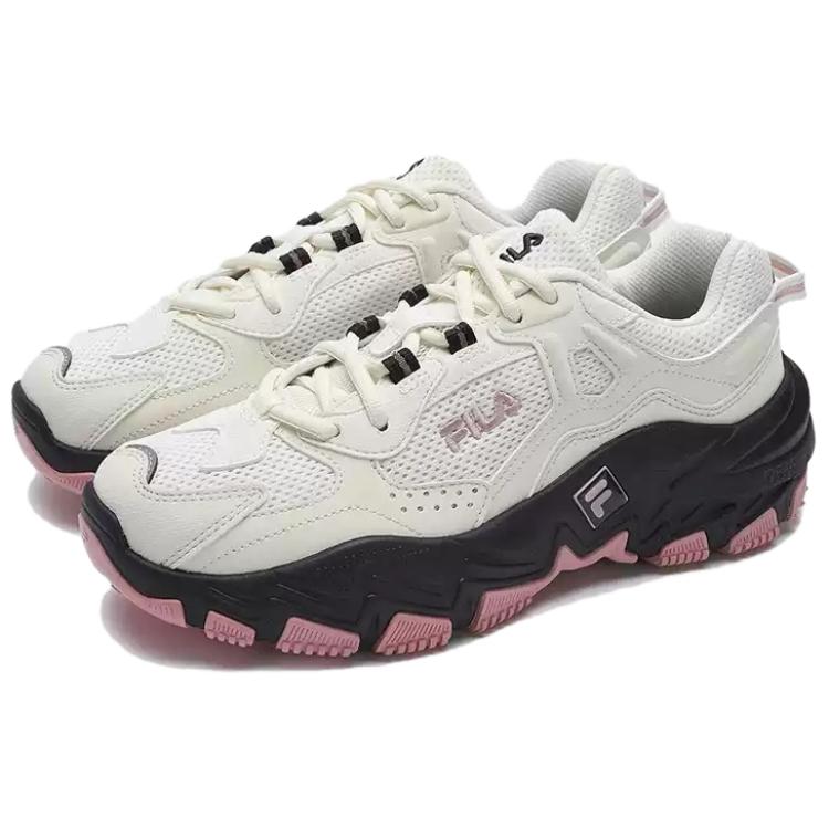 New FILA Ravagement 2 S Raider 2S Low Top Chunky Sneakers Women's White F12W522122F-CW