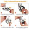 Metal Food Stainless Vertical Type Supplies Sturdy Wear-resistant Grinding Device DIY Multi-functional Kitchen Tools