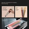 5 Pairs Reble Chopsticks, Multi-purpose Durable Household Plastic Cute Ice Fog Multicolor Chopsticks Non-Slip 9.5 inch/24cm for Family, Hotel,