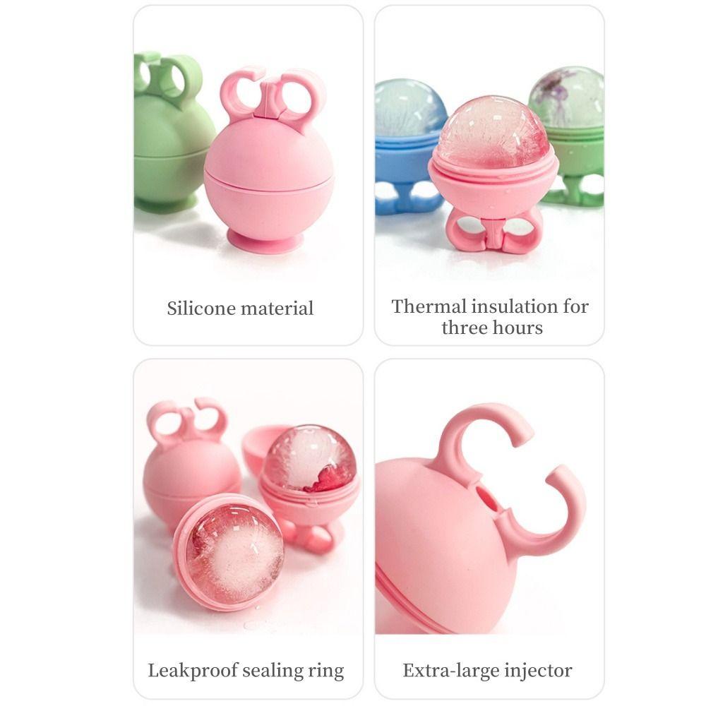 Alleviate Puffiness Ice Roller Silicone Ice Massage Roller  Facial Icing Tool