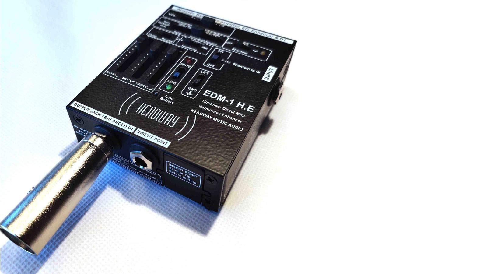 

HEADWAY MUSIC AUDIO protrusions such as EDM-1 H.E 7.8103cm (excluding knobs)