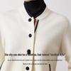 Navigare Women's Color-block Knitted V-Neck Cardigan