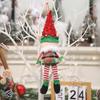 Festive Elf Figure Ornament - Cartoon Doll for Christmas Tree Decoration
