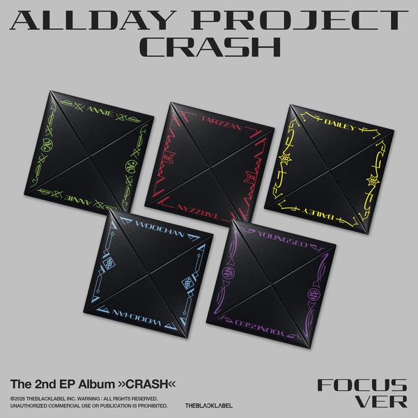 [SET] ALLDAY PROJECT - Das 2. EP-Album [CRASH] (FOKUS Version) + Kostenloses Geschenk
