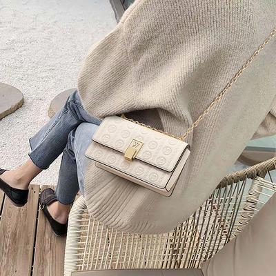 Bag Women'S Bag Embossed Premium Messenger Bag Shoulder Bag Fashion Chain Bag Luggage