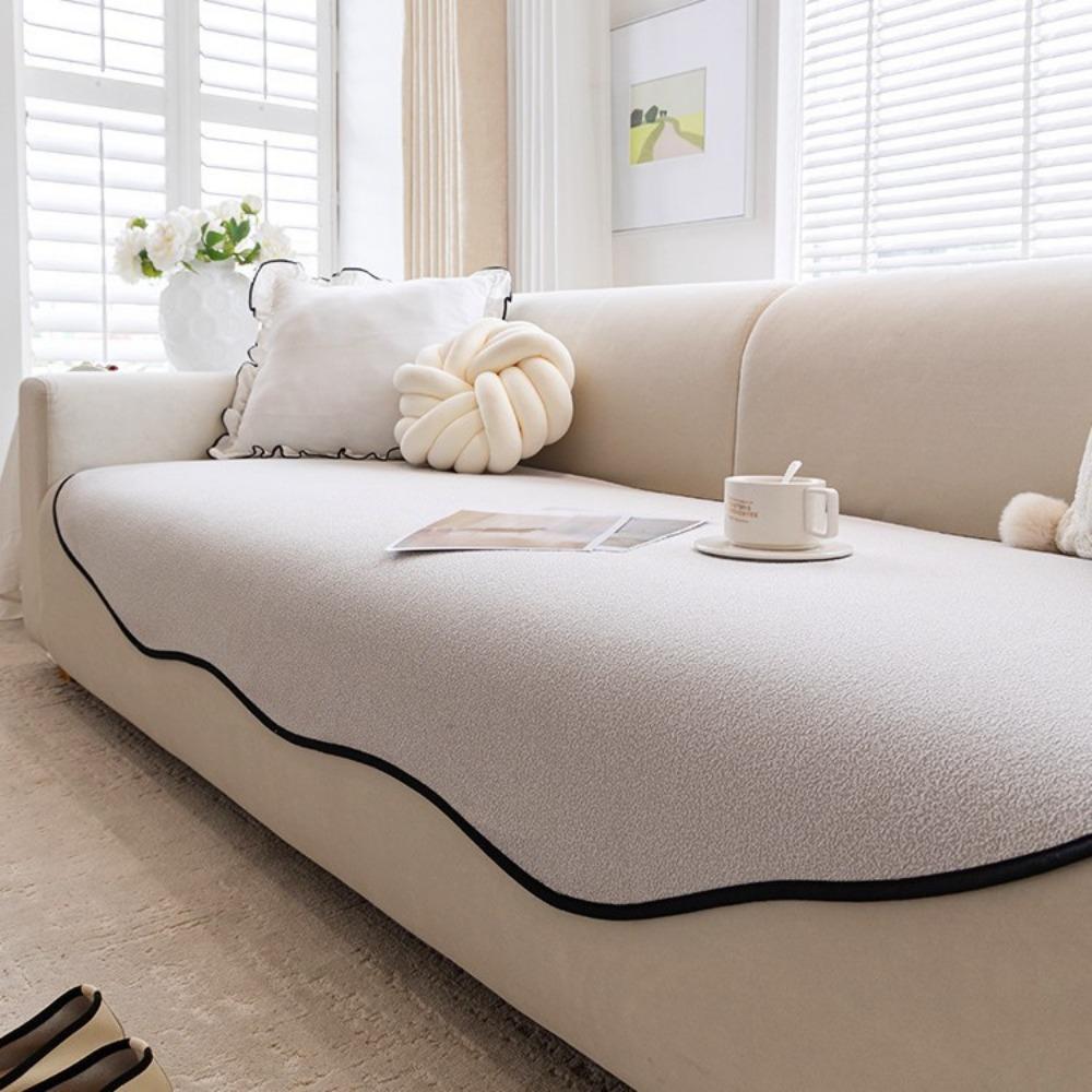 Special-shaped Sofa Cushion Waterproof Universal Straight Row Irregular Seat Cushion 2025 New Non-slip Leather Sofa Cover Cover Cloth Towel