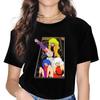 Jem And The Holograms Team Unisex T Shirt Goth Femmes Tees Summer Clothing Polyester Crewneck TShirt