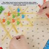 Wooden Geometric Chain Puzzle Game For Family Brain Teasers And Skills Development