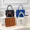 Autumn New Temperament Shoulder Handbag Niche Design Casual Commuter Messenger Small Square Bag