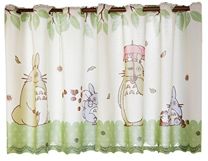 

Selvan My Neighbor Totoro Cafe Curtain Totoro Acorn Forest 1 Piece