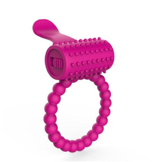 Penis Ring Cock Stretchy Intense Clit Stimulation Silicone Tongue Vibrator Sex Toys for Couple Adults Products Delay