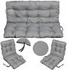 Pillows 180X60X50 For Furniture Bench Set 2+1 Steel