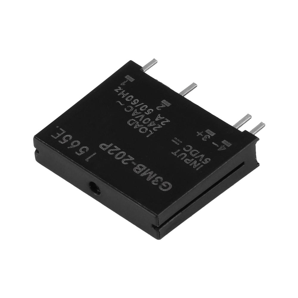 1Pcs/5Pcs DC 5V Solid State Relay Module G3MB-202P PCB SSR AC 240V 2A Snubber Circuit Resistor Relay G3MB 202P Relay Switch
