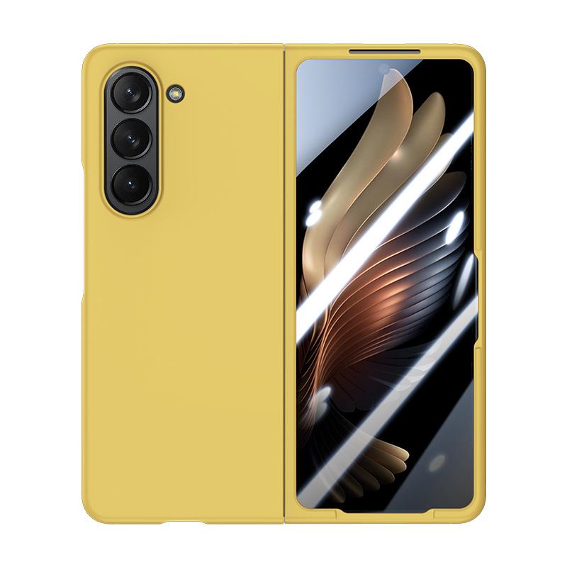 Shell and film integrated application Samsung ZFold7 mobile phone case fold screen matte skin feeling ZFold6 simple W26 protective case
