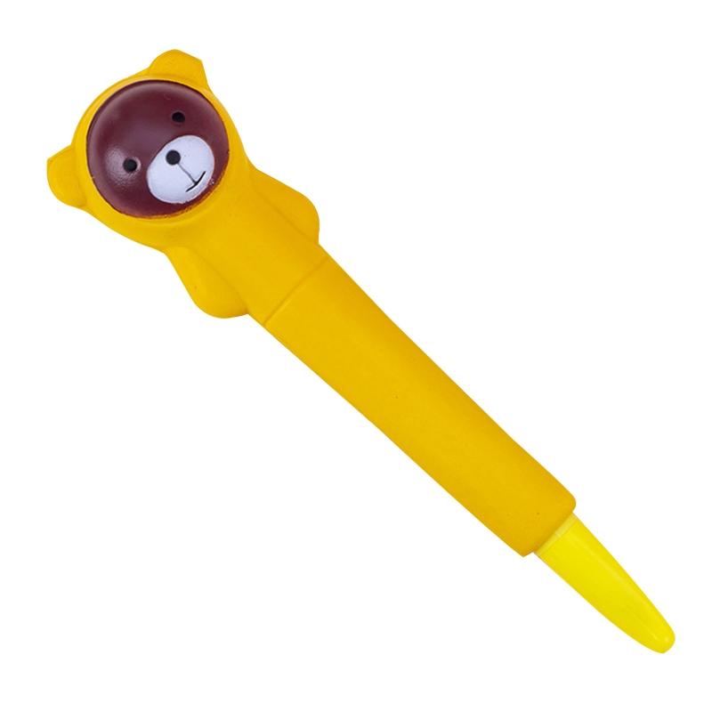 Funny Decompression Gel Pen Cartoon Writing Pen 0.5MM Tip Smooth to Write for Boy Girl Student Adult Journaling 1
