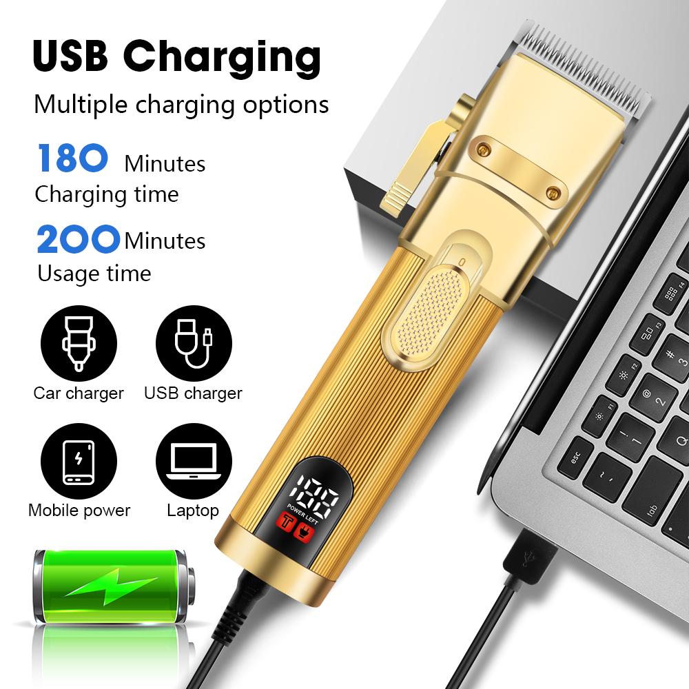 HIENA Hair Cutting Machine Hair Clipper Professional Barber Machine Beard Electric Barber Machine Trimmer for Men's Hair Clipper