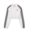 Originals Teamgeist Track Short Fashion Comfortable Versatile Striped Jacket Women Jacket White JD0265