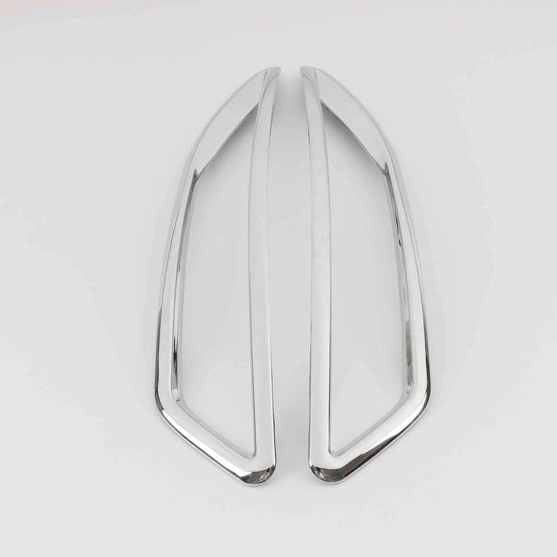 For Volkswagen Touran 2016 2017 2018 ABS Chrome Rear Fog Lamp Fog Light Cover Trim Car Foglight Bezel Exterior Car Styling