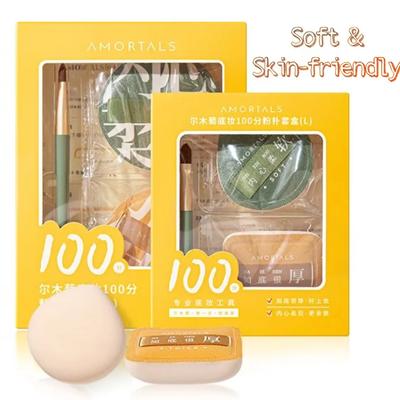 Weibliche Make-Up Schwamm Und Pinsel Kosmetische Puderquaste Set make-up produkte Gesicht foundation Beauty Tools Unverzichtbar für anfänger