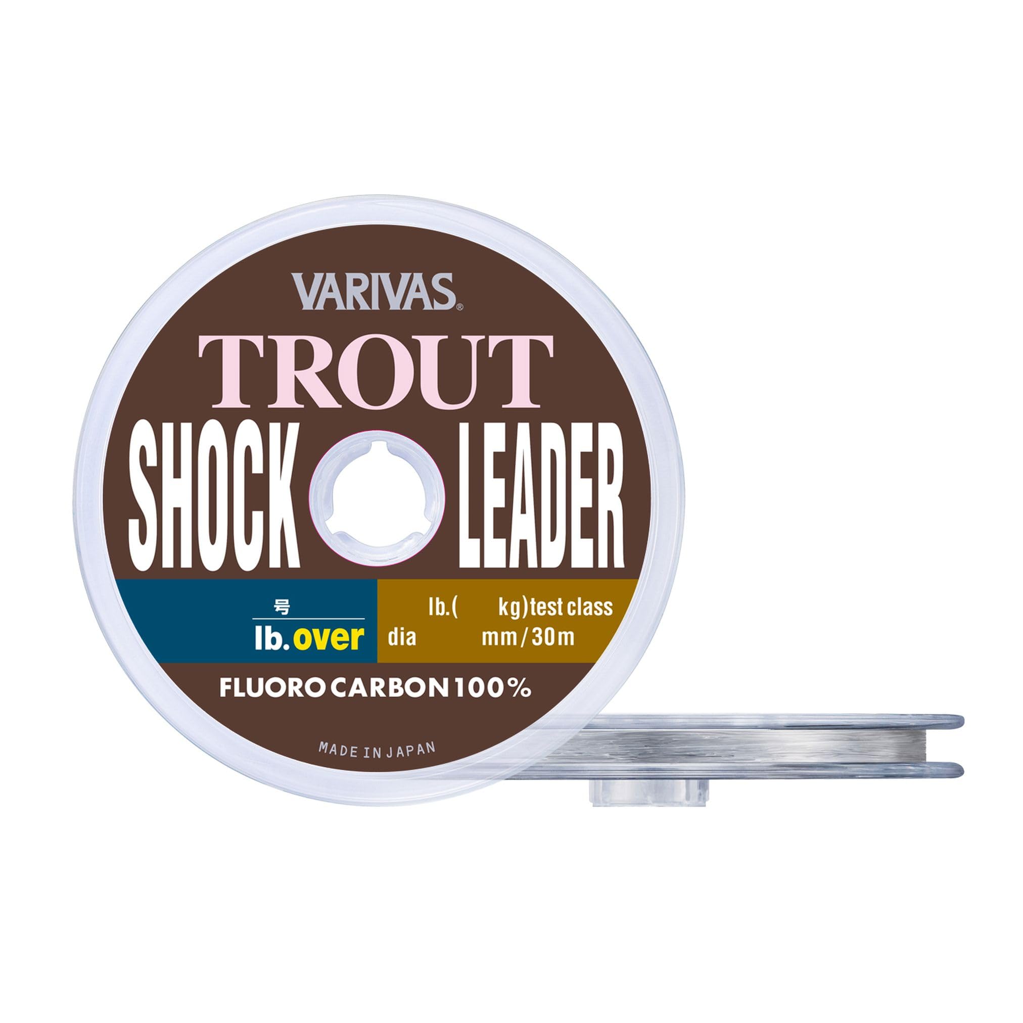 

VARIVAS Trout Shock Leader Fluorocarbon 30m 1.5 (6lb. over)